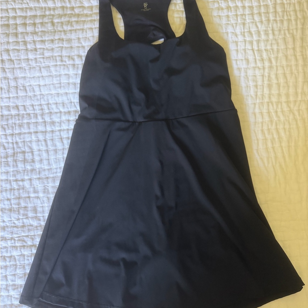 Black Racerback Athletic Dress
